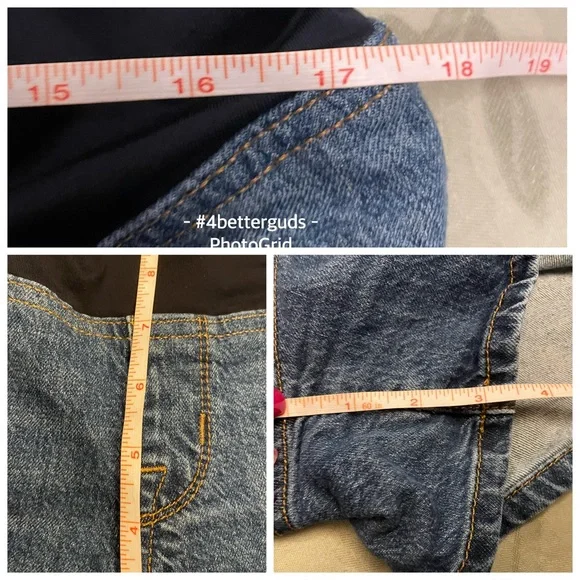 SET 3 Isabel Maternity Crossover Midi Short + Mama:Licious Organic Nell 2 Tanks - Picture 5 of 16